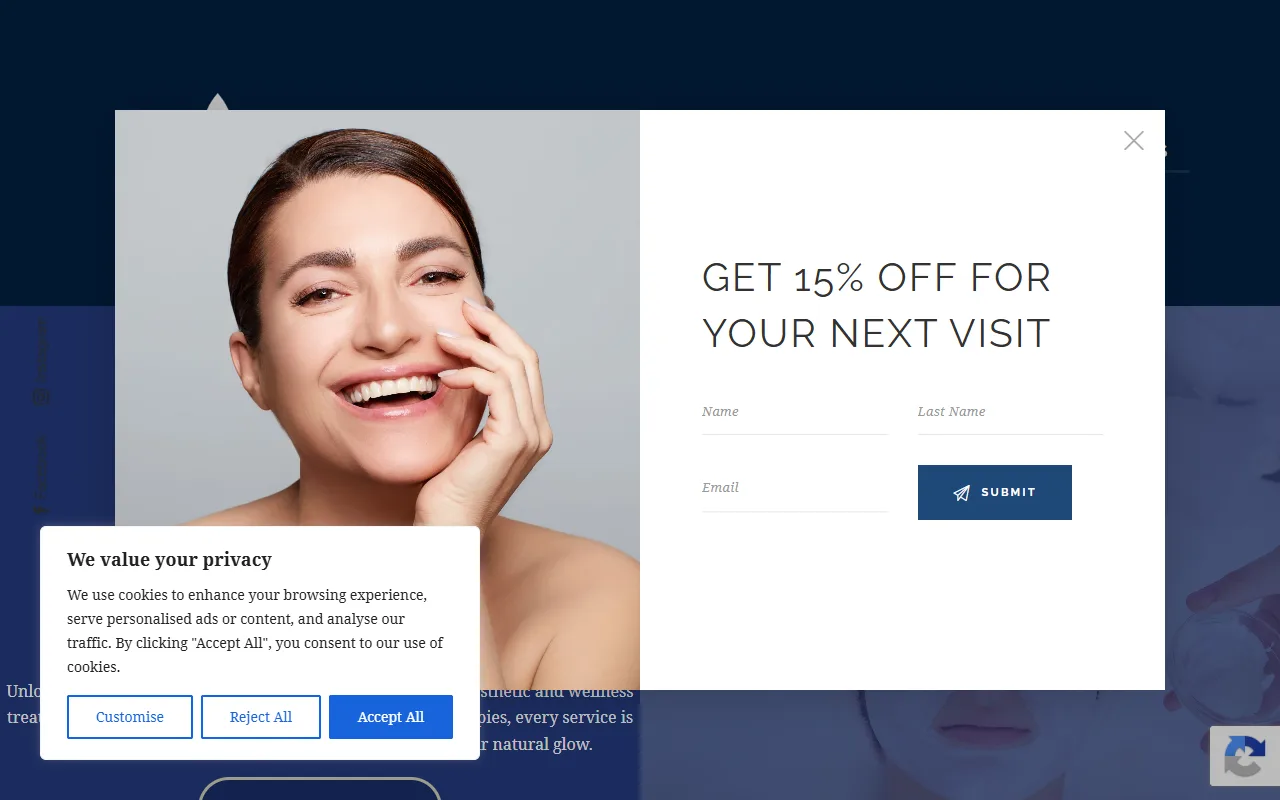Screenshot of Gracemed Esthetics & Wellness